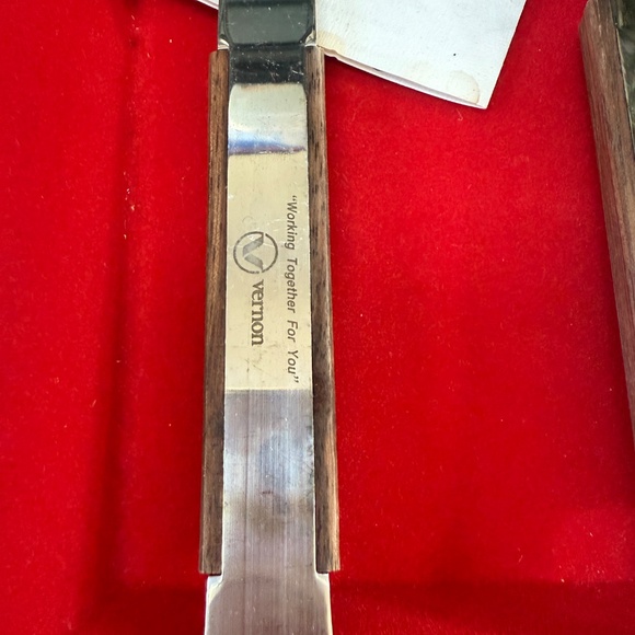 Vintage VERNON Chef Tong Set of 2 Pieces - Fork and Spatula 10 in 1 - Picture 4 of 7